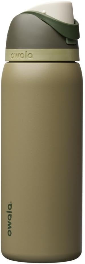 Owala FreeSip Insulated Stainless Steel Water Bottle with Straw, BPA-Free Sports Water Bottle, Gr... | Amazon (US)