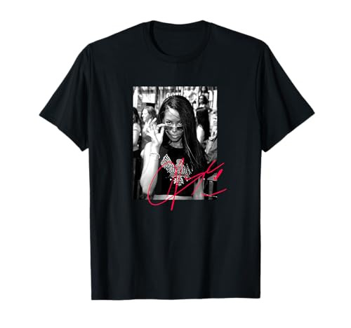 Ripple Junction x Aaliyah Front & Back Print Autograph R&B T-Shirt | Amazon (US)