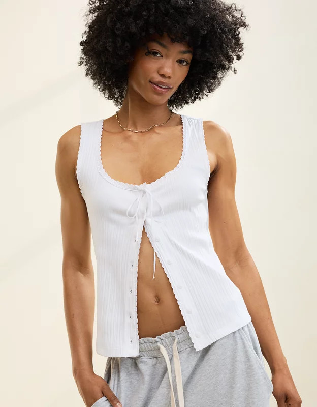 Aerie Sneak Peek Tank Top | American Eagle Outfitters (US & CA)