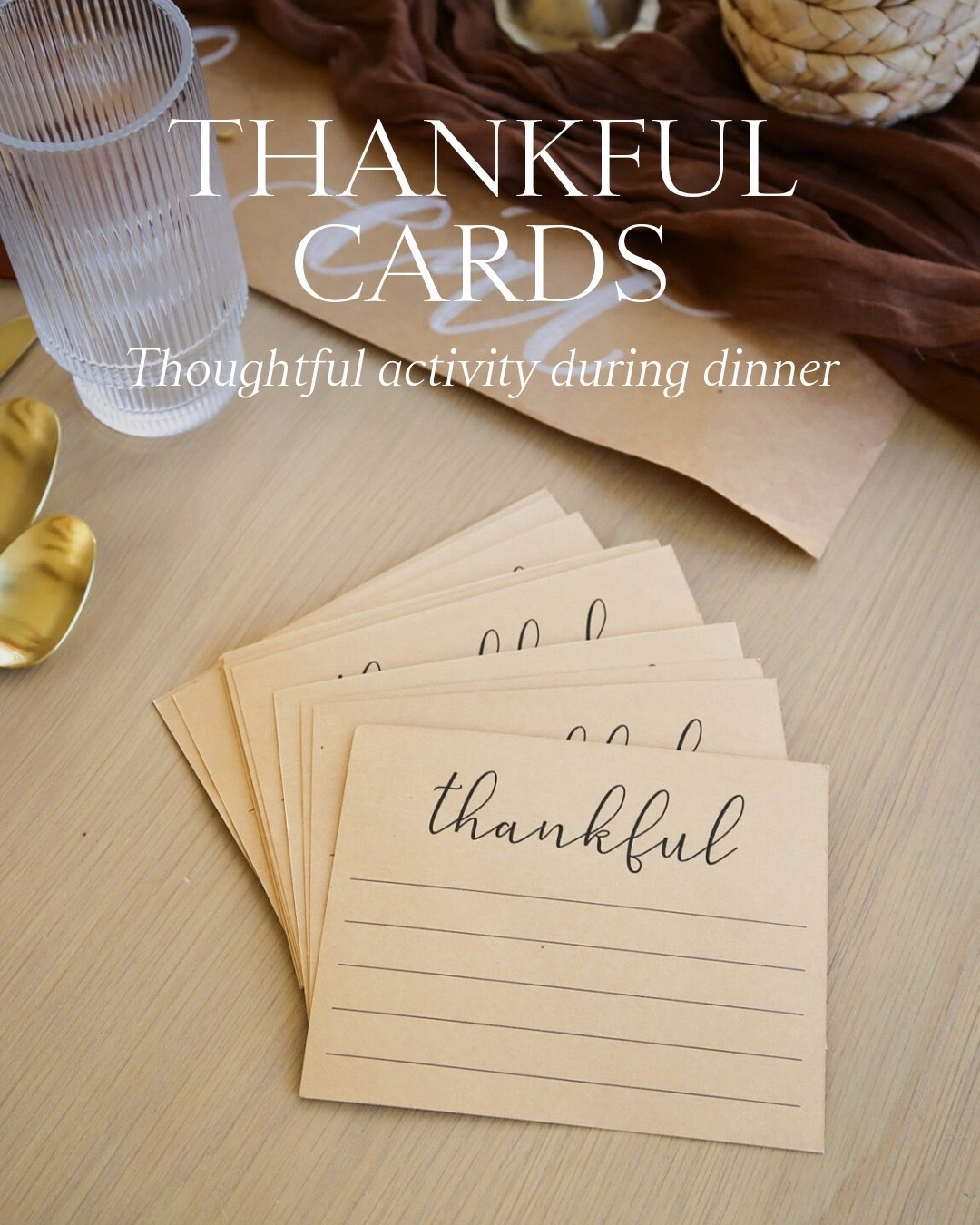 Thanksgiving thankful cards 🤎🦃

Home 
Entertaining 

#LTKHome #LTKHoliday #LTKSeasonal