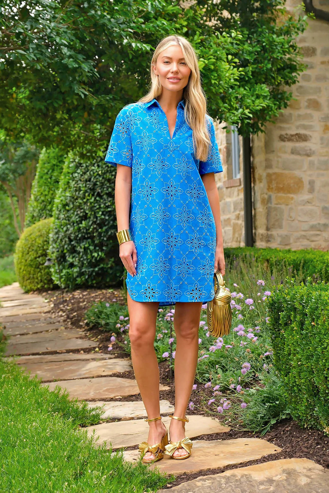 Sheridan French I Resort 2026 I Rhodes Dress in Capri | Sheridan French
