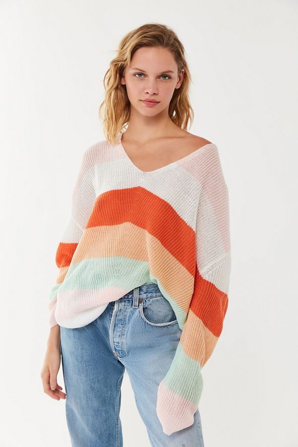 UO Robbie Runaway Oversized Tunic Sweater | Urban Outfitters (US and RoW)