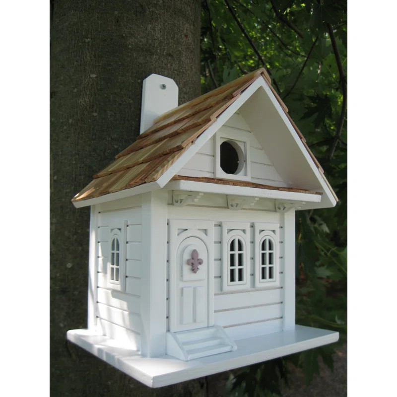 Fledgling Series Shotgun Cottage 10 in x 8 in x 6 in Birdhouse | Wayfair North America