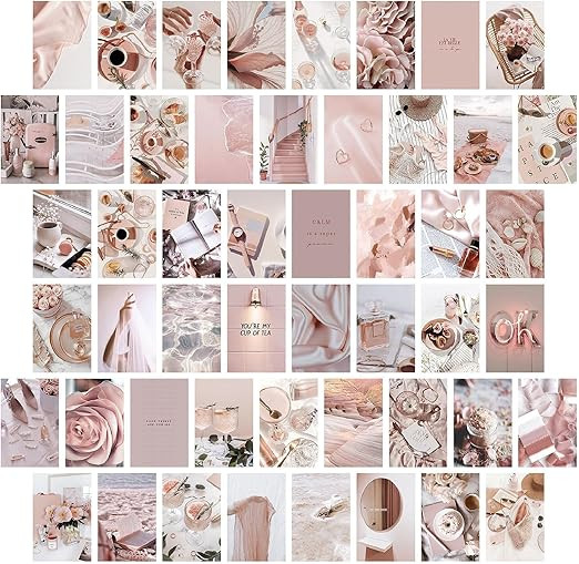 50 pièces Ensemble D'impression de Collage Kit De Collage Mural Esthétique Boho Esthétiques De... | Amazon (FR)