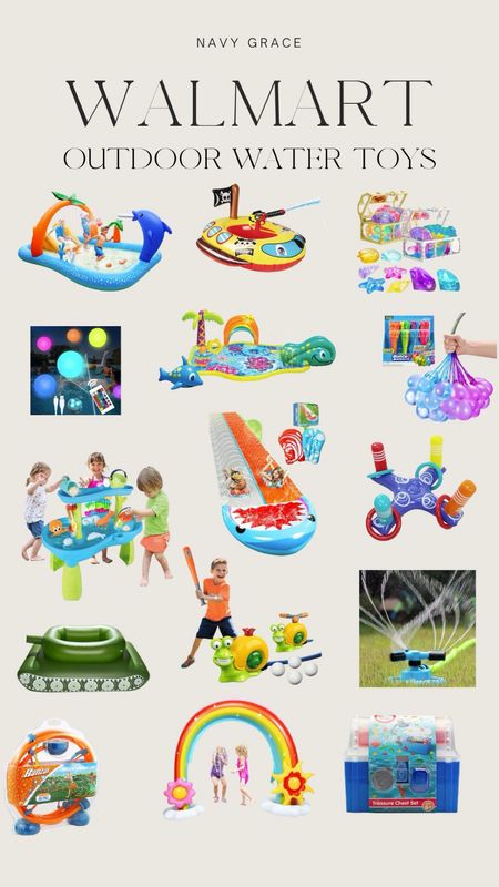 Walmart outdoor water toys to keep everyone busy this summer  