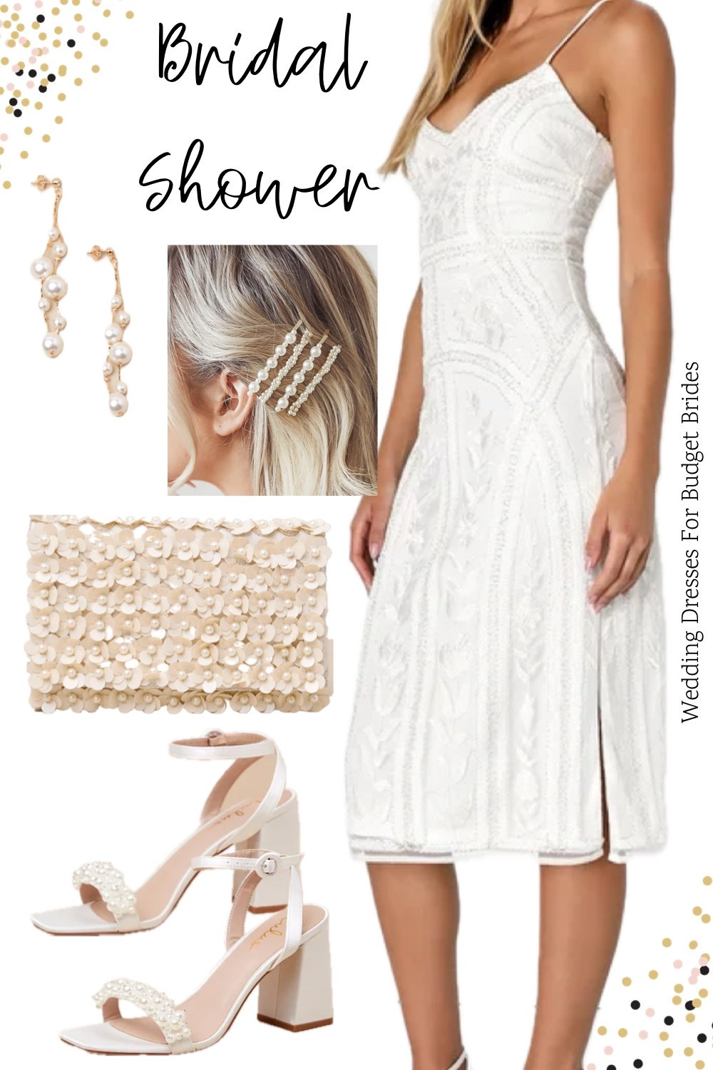 Bridal shower outfit idea for the bride to be. From Lulus. 

#engagementphotoshootdress #engagementpartydress #rehearsaldinnerdress #receptiondress 
#backyardweddings #brideonabudget 
#affordablebridal #destinationwedding  #whitedresses #graduationdresses 

#LTKStyleTip #LTKSeasonal #LTKWedding