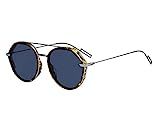 Dior Homme 0219S 3MA Havana 0219S Round Sunglasses Lens Category 3 Size 53mm | Amazon (US)