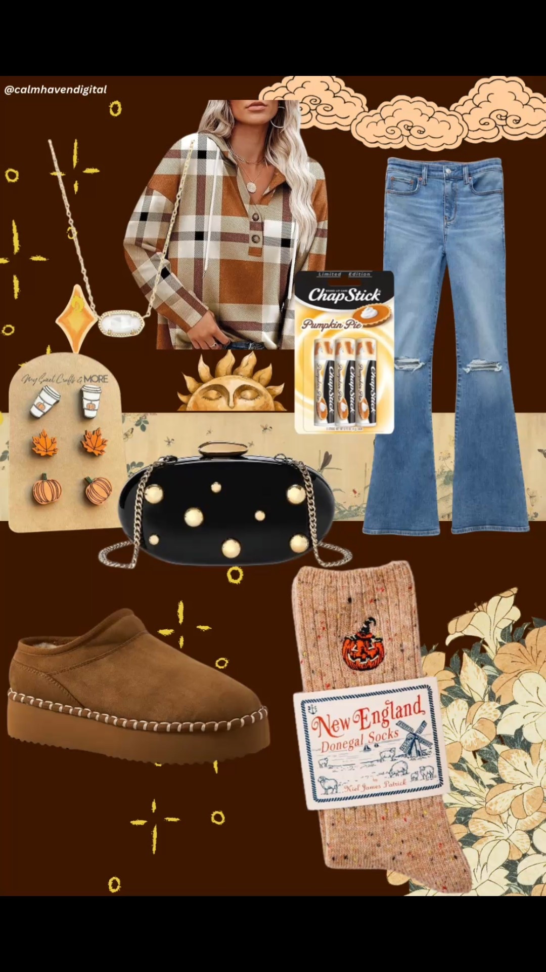 Plaid + pumpkin socks + cozy brown slip-ons = your new fall uniform 🍁✨ All linked for easy shopping 🛍️


#LTKSeasonal #LTKStyleTip #LTKHalloween