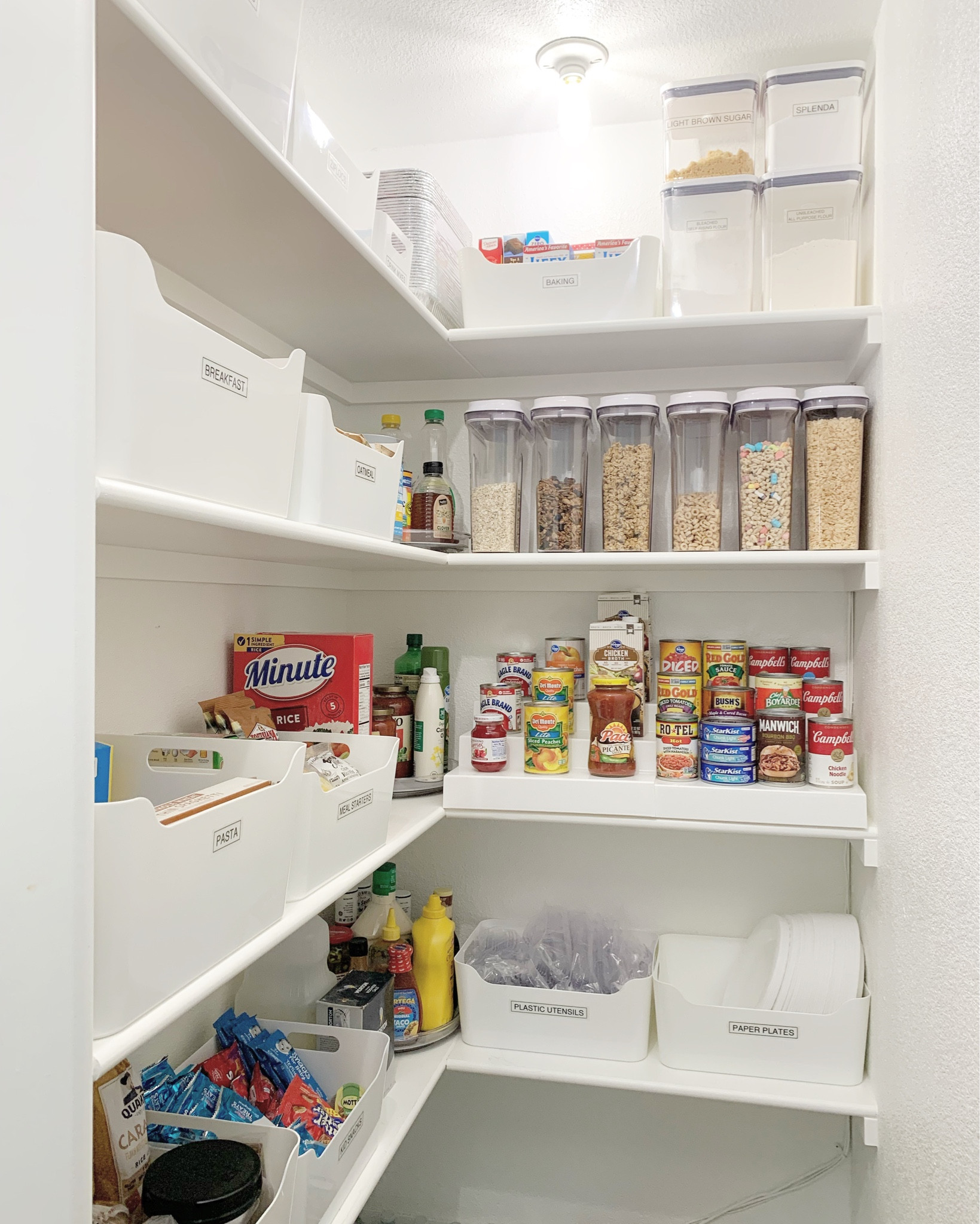 Simple pantry organization that’s easy to maintain  

#LTKhome #LTKfamily