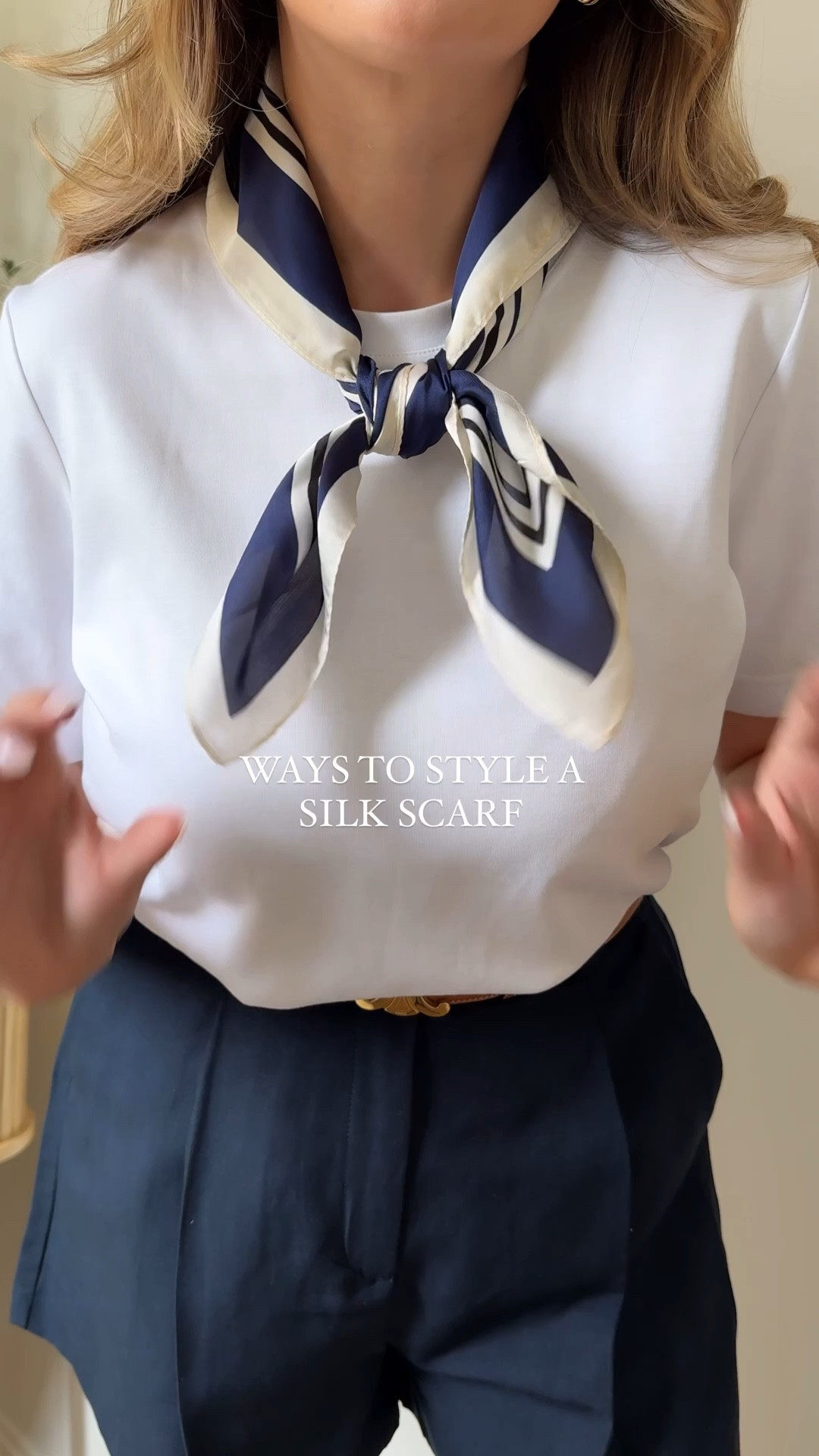 Ways to style a silk scarf 🤍

#LTKmodest #LTKeurope #LTKuk