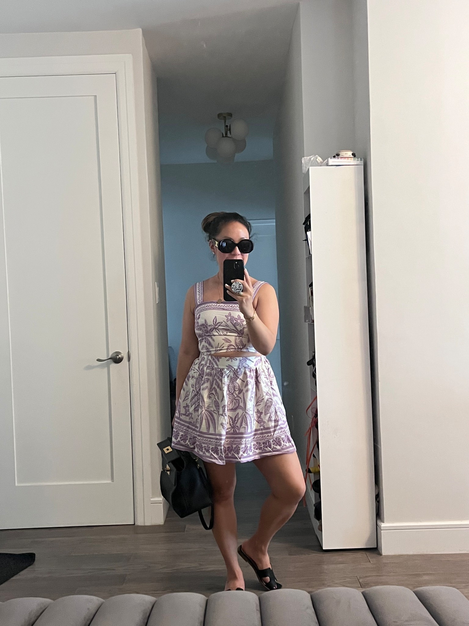 Love a matching set. I’m wearing an xs. Elastic back on top and bottom.

#LTKootd #LTKmomlife #LTKdayinmylife