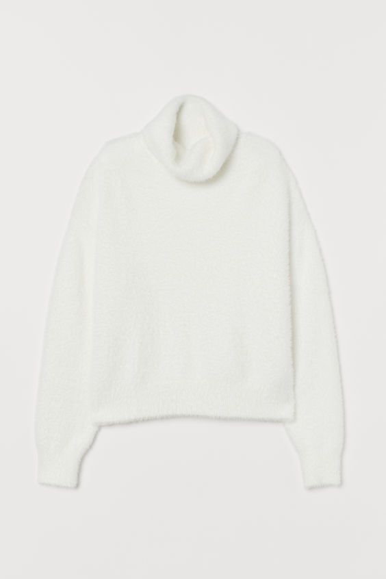 Fluffy Turtleneck Sweater | H&M (US + CA)