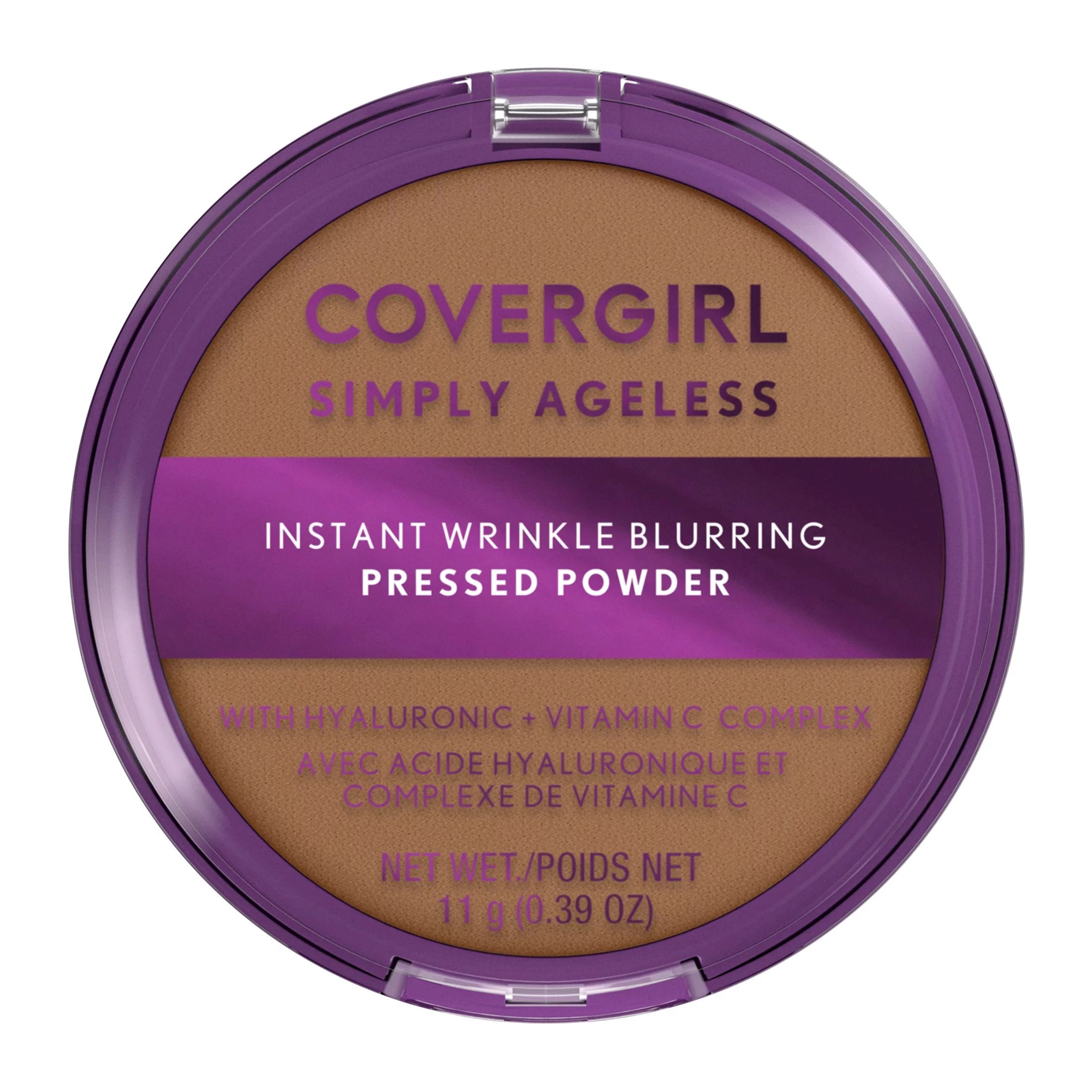 COVERGIRL Simply Ageless Wrinkle Defying Pressed Powder, 275 Soft Sable, 3.9 oz, Hydrating Formul... | Walmart (US)
