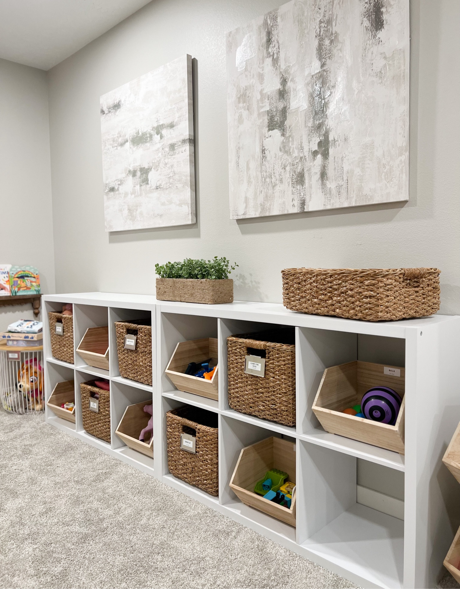 Playroom Organizers 🥰🤍

#LTKhome #LTKfamily #LTKkids