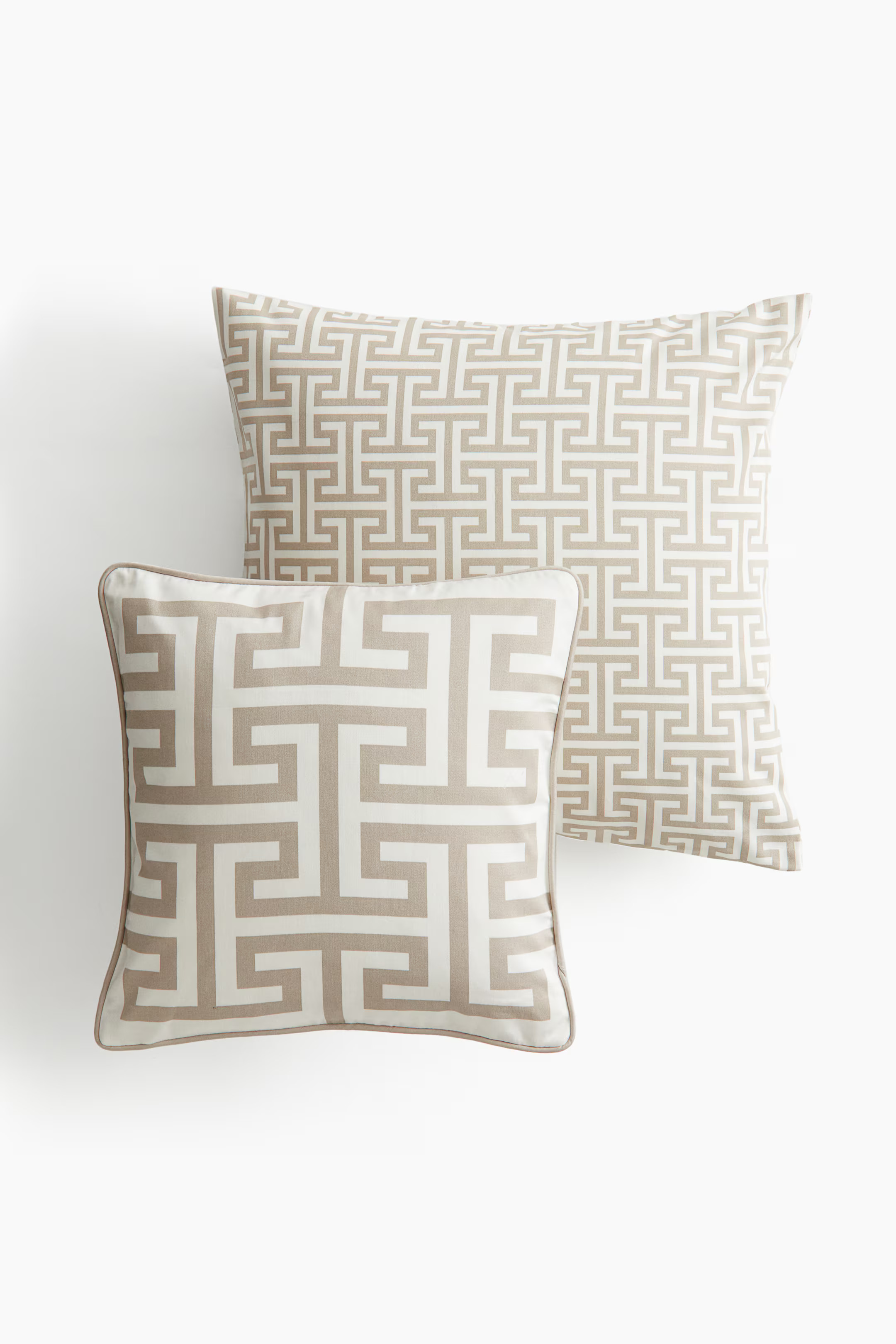 2-pack Cotton Cushion Covers | H&M (US + CA)