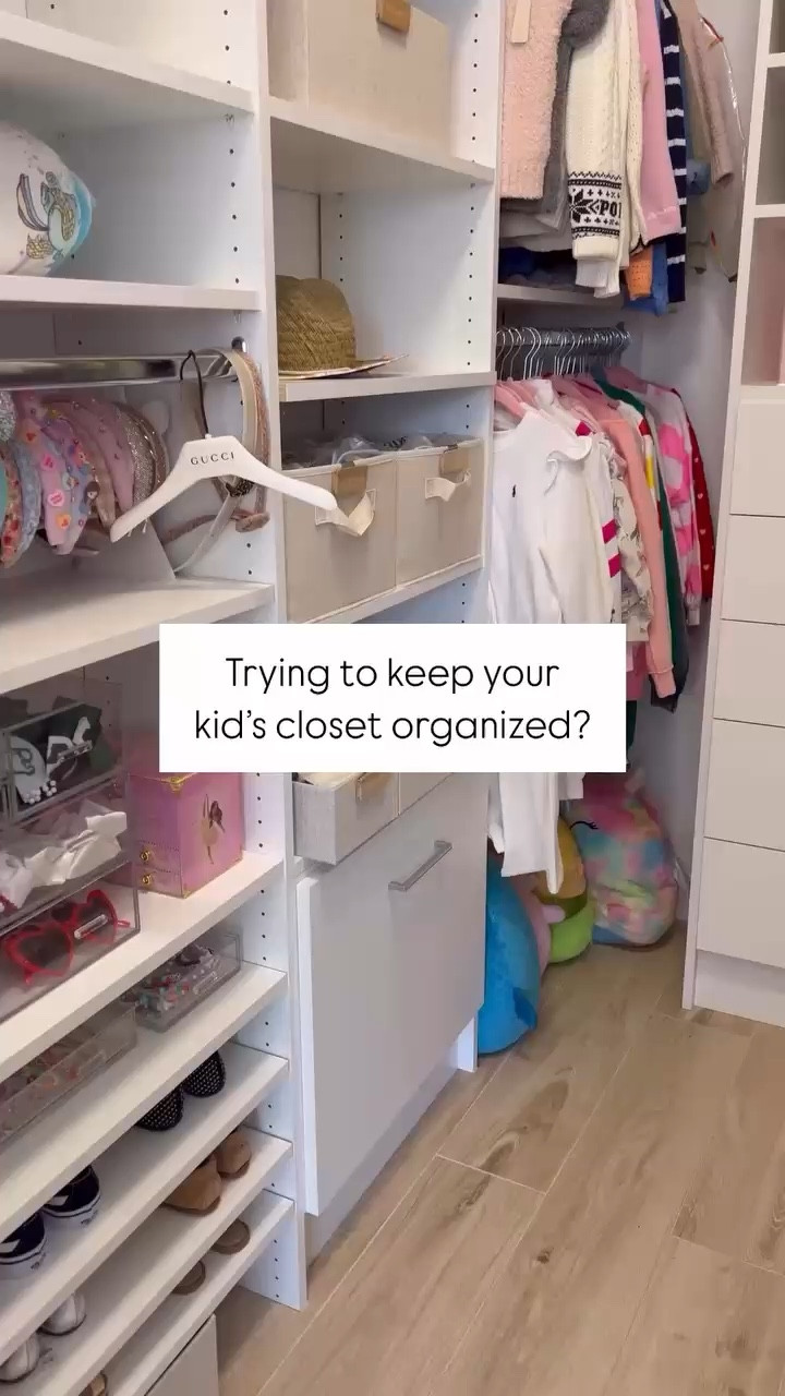 Essentials when organizing kids’ closets 

#LTKFamily