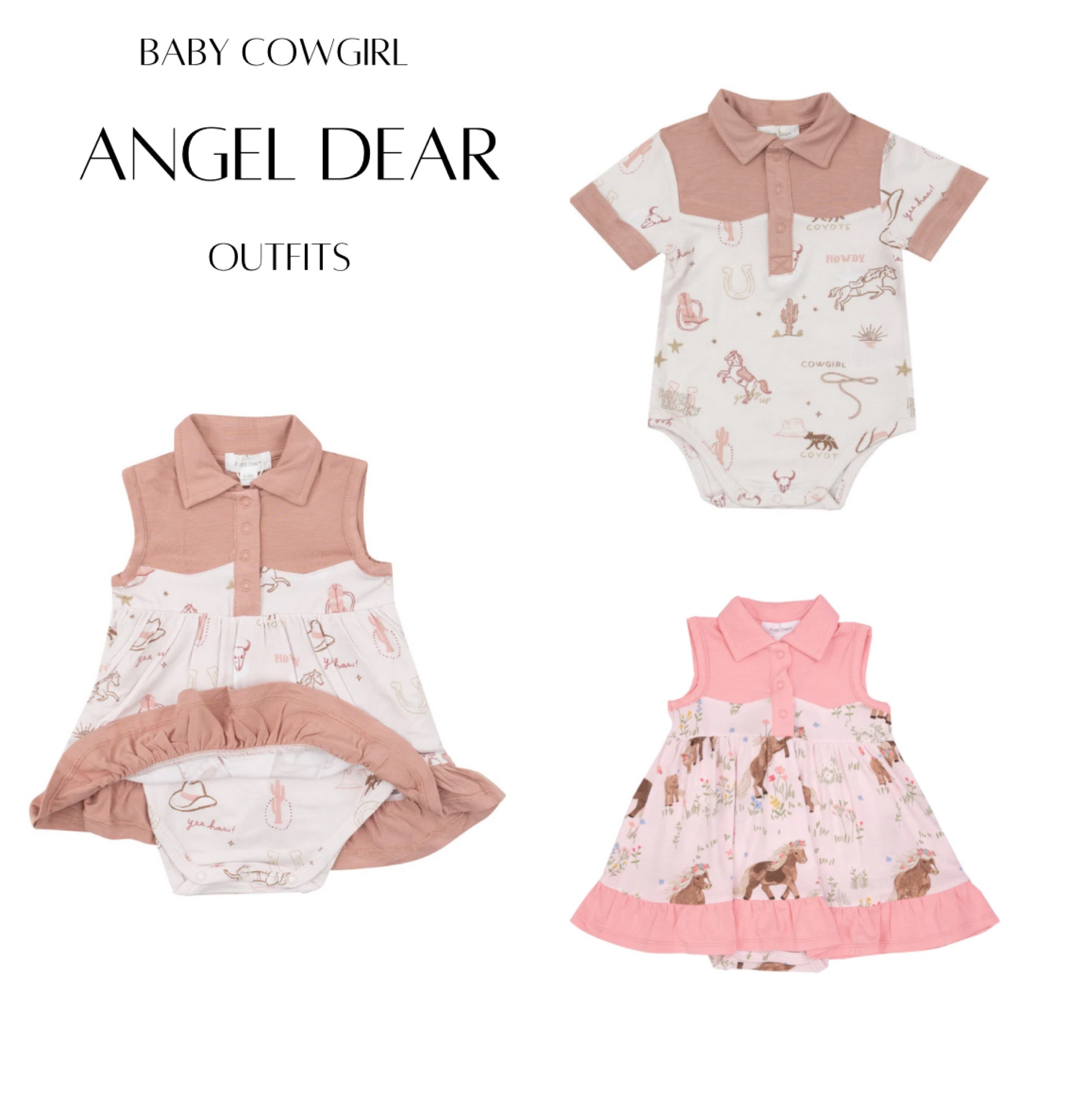SpearmintLOVE has the cutest cowgirl outfits for a baby/toddler girl. 

#LTKbaby #LTKkids #LTKfindsunder50