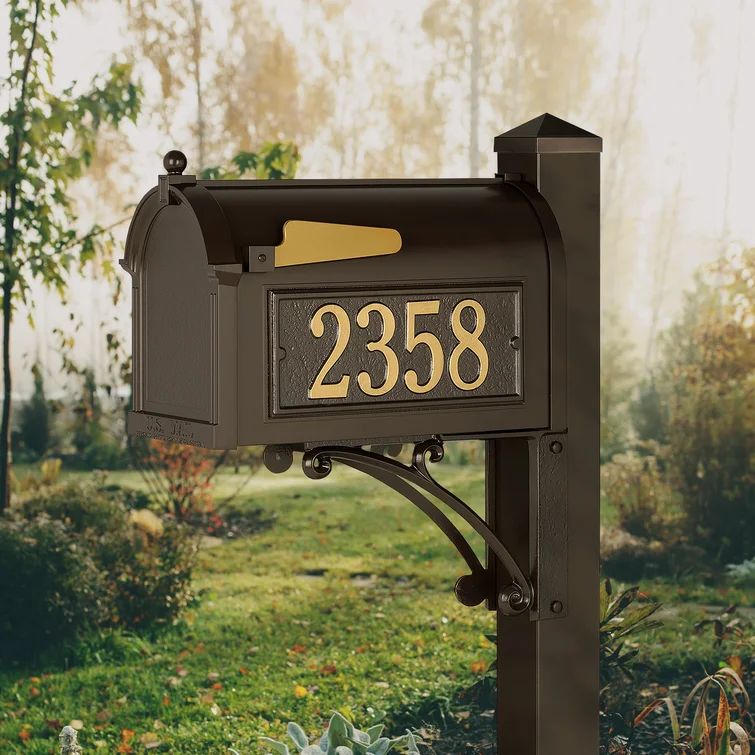 Superior Post Mounted Mailbox | Wayfair North America