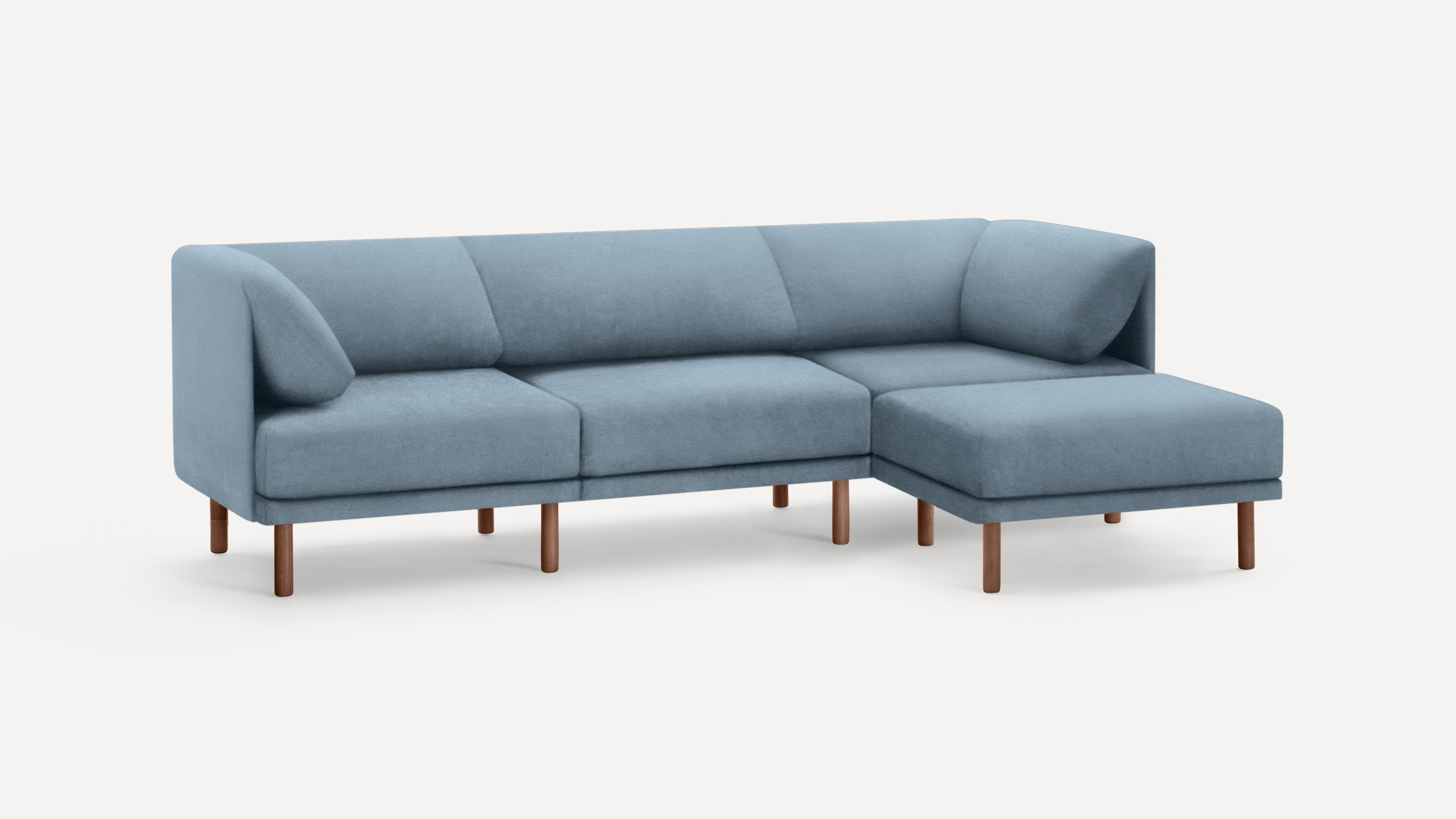 Range 4-Piece Sectional Lounger | Burrow