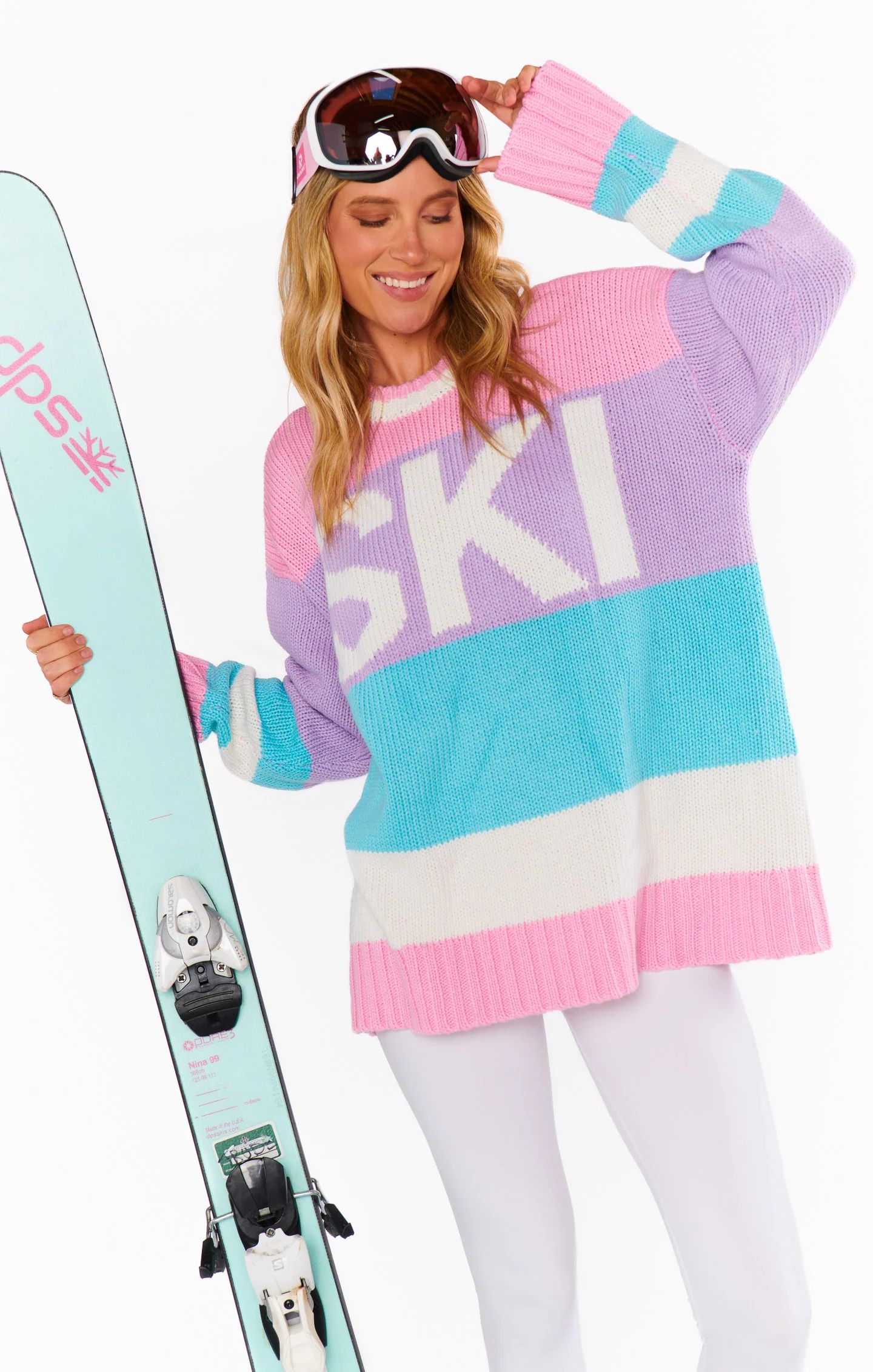 Ski in Sweater ~ Pastel Multi Knit | Show Me Your Mumu
