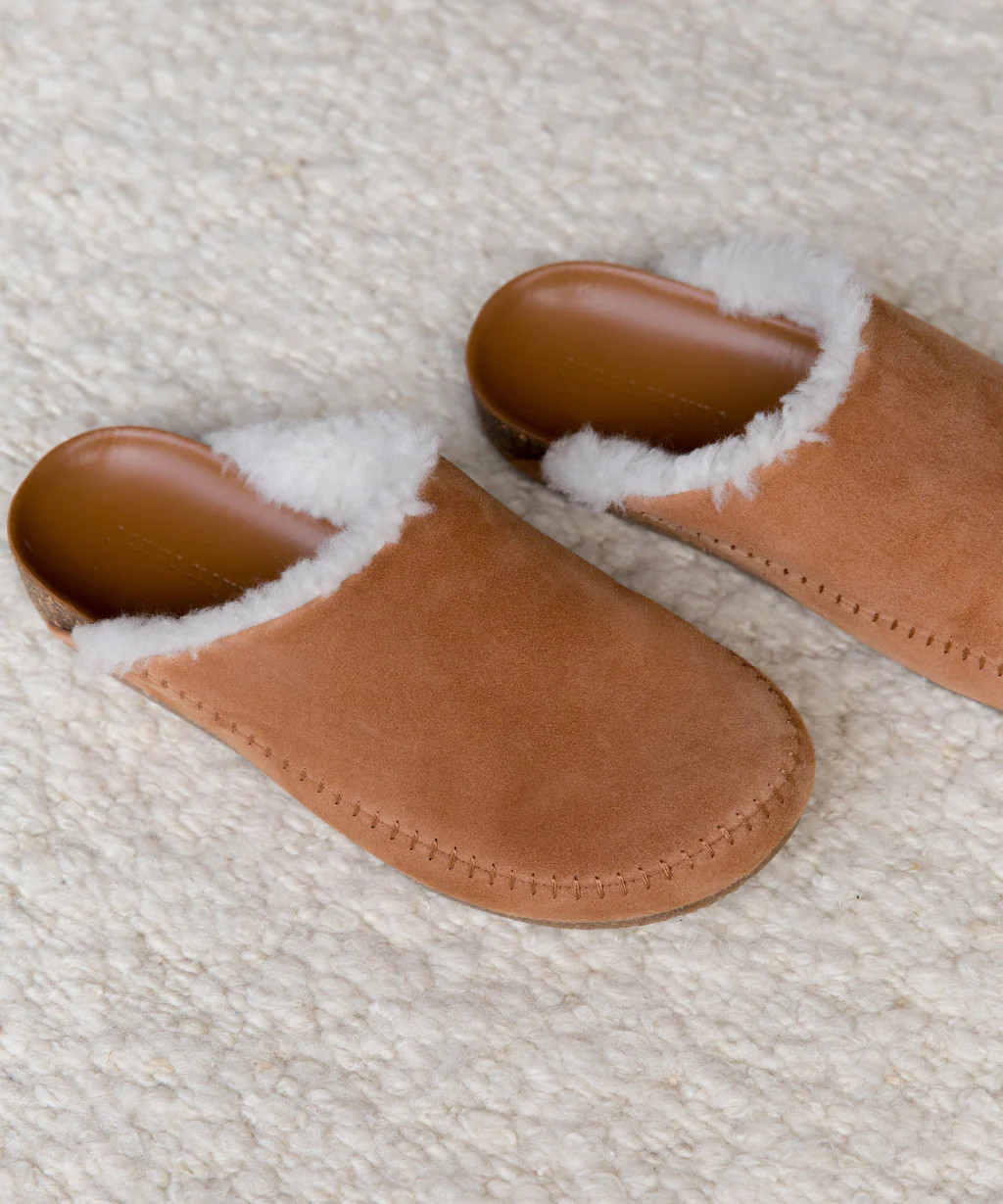 Shearling-Lined Moc Clog | Jenni Kayne