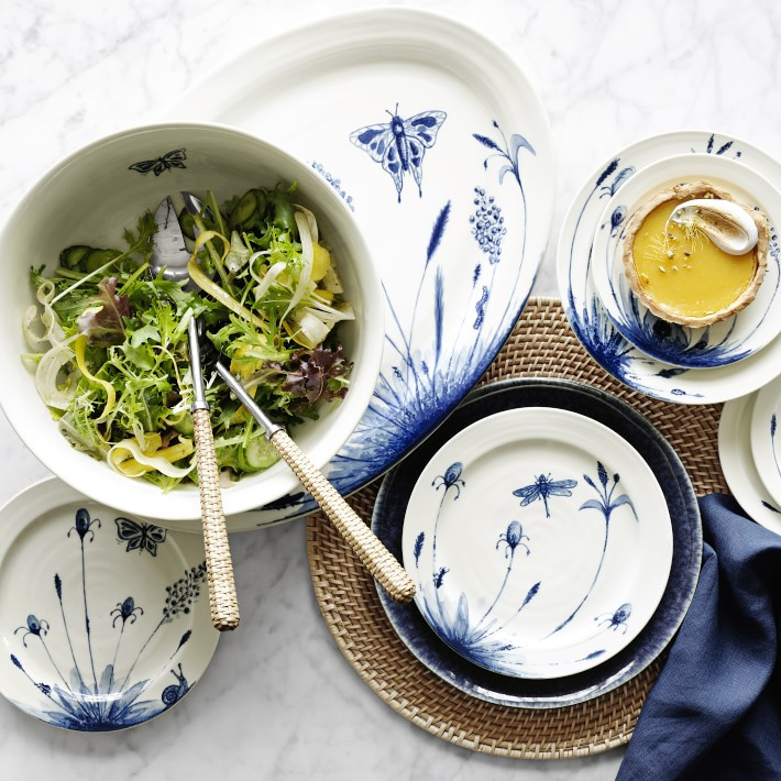 Printemps Bleu Dinnerware Collection | Williams-Sonoma