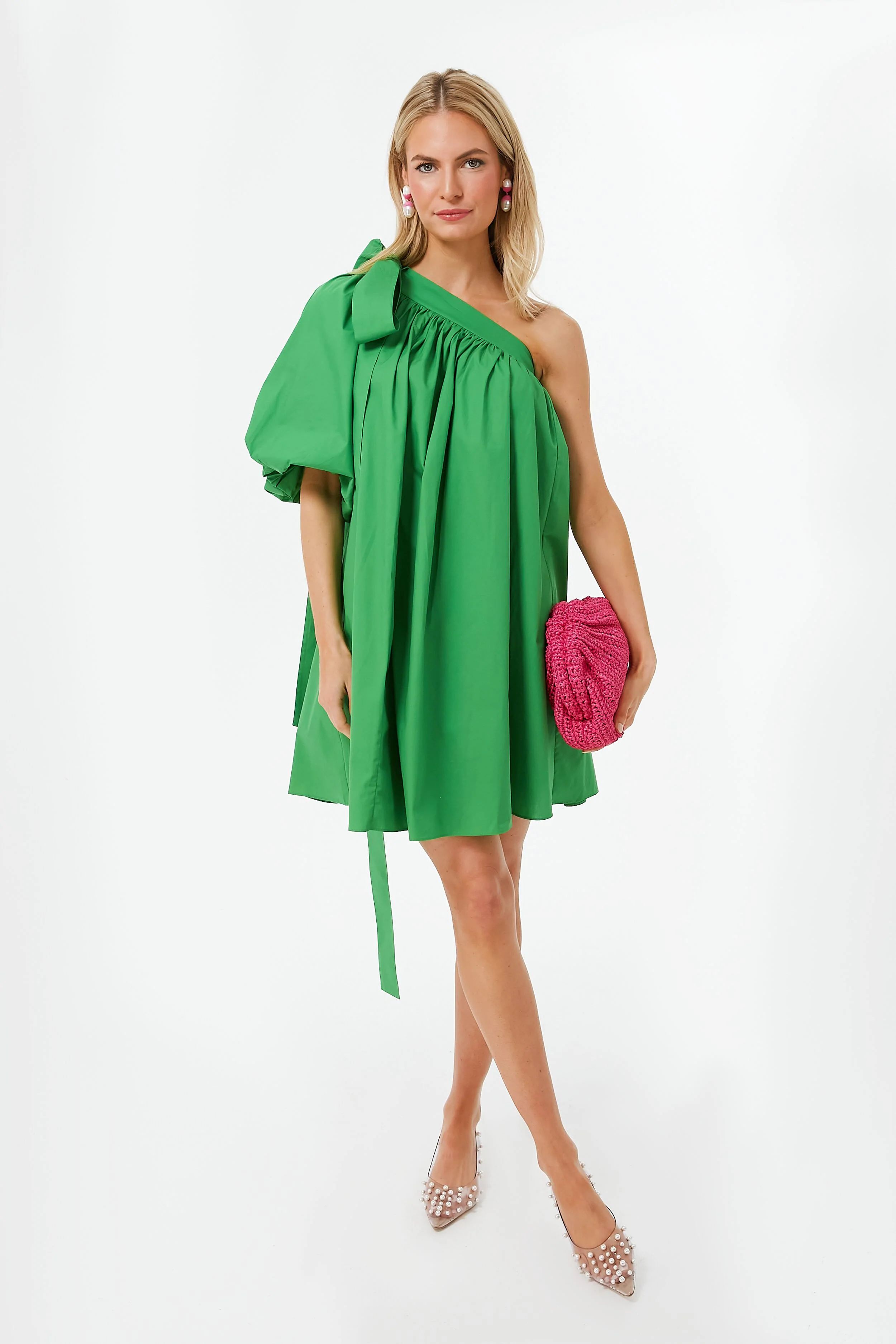 Meadow One Shoulder Short Dress | Tuckernuck (US)