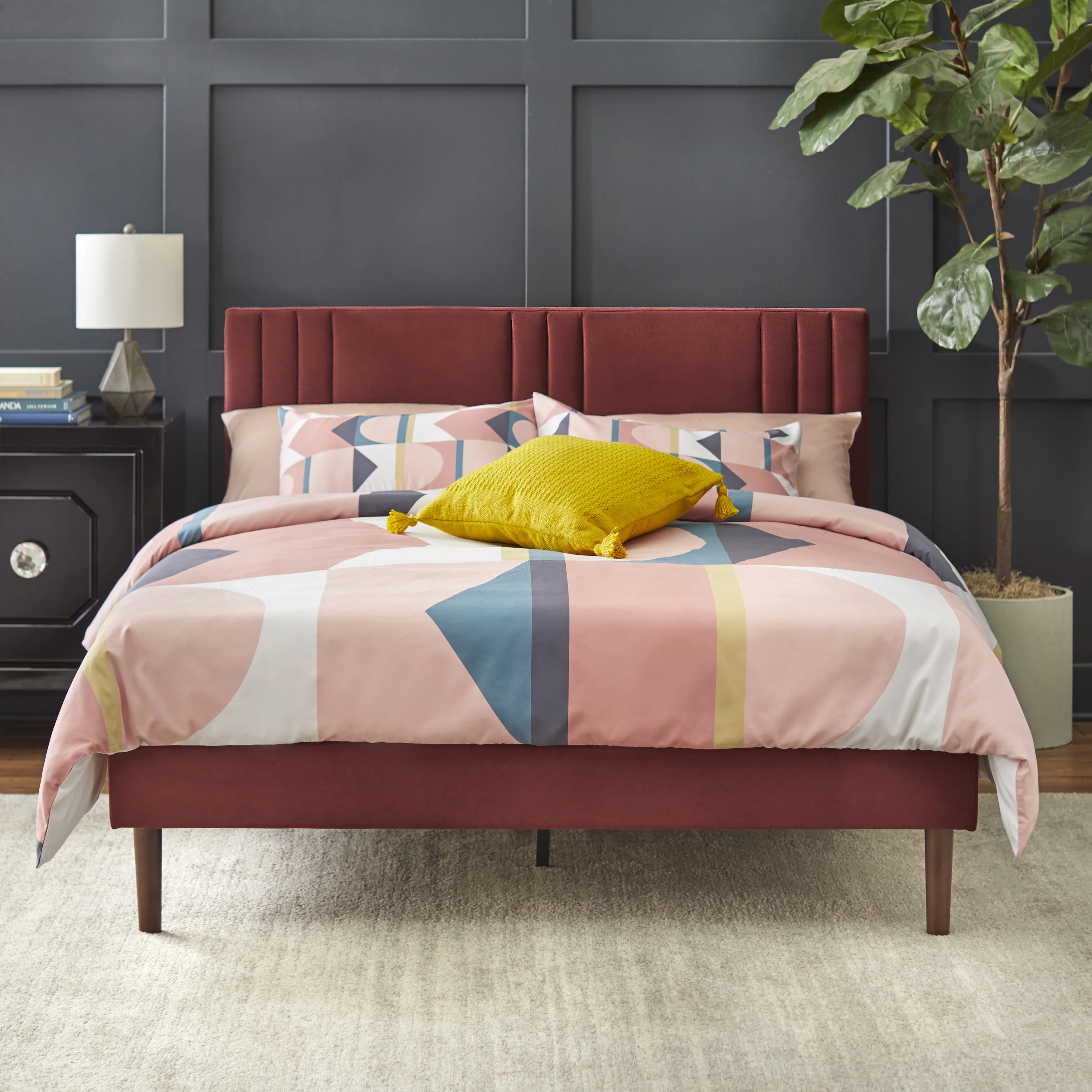 Fenoglio Upholstered Bed | Wayfair North America