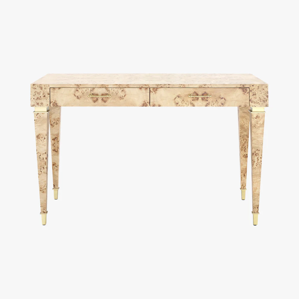 Lewis Burl Desk | Dear Keaton