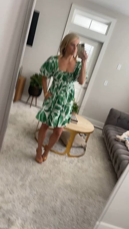 The most adorable babydoll dress ever. Runs super big, and for sizing reference I am wearing it in the xxs regular. 

#LTKStyleTip #LTKFindsUnder50 #LTKShoeCrush