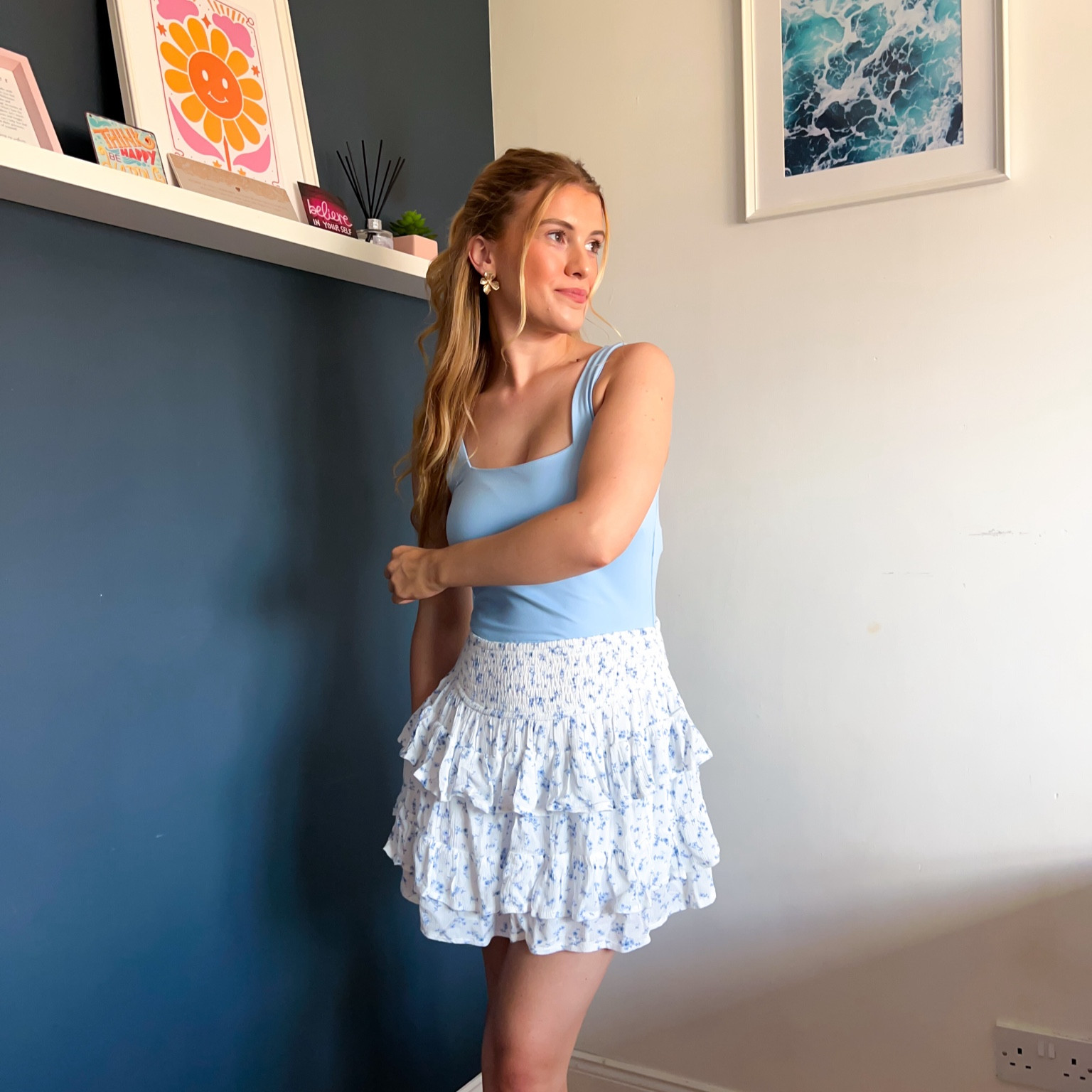 Baby blue summer vibes 🌊🐚 #hollister 

#LTKuk #LTKsummer