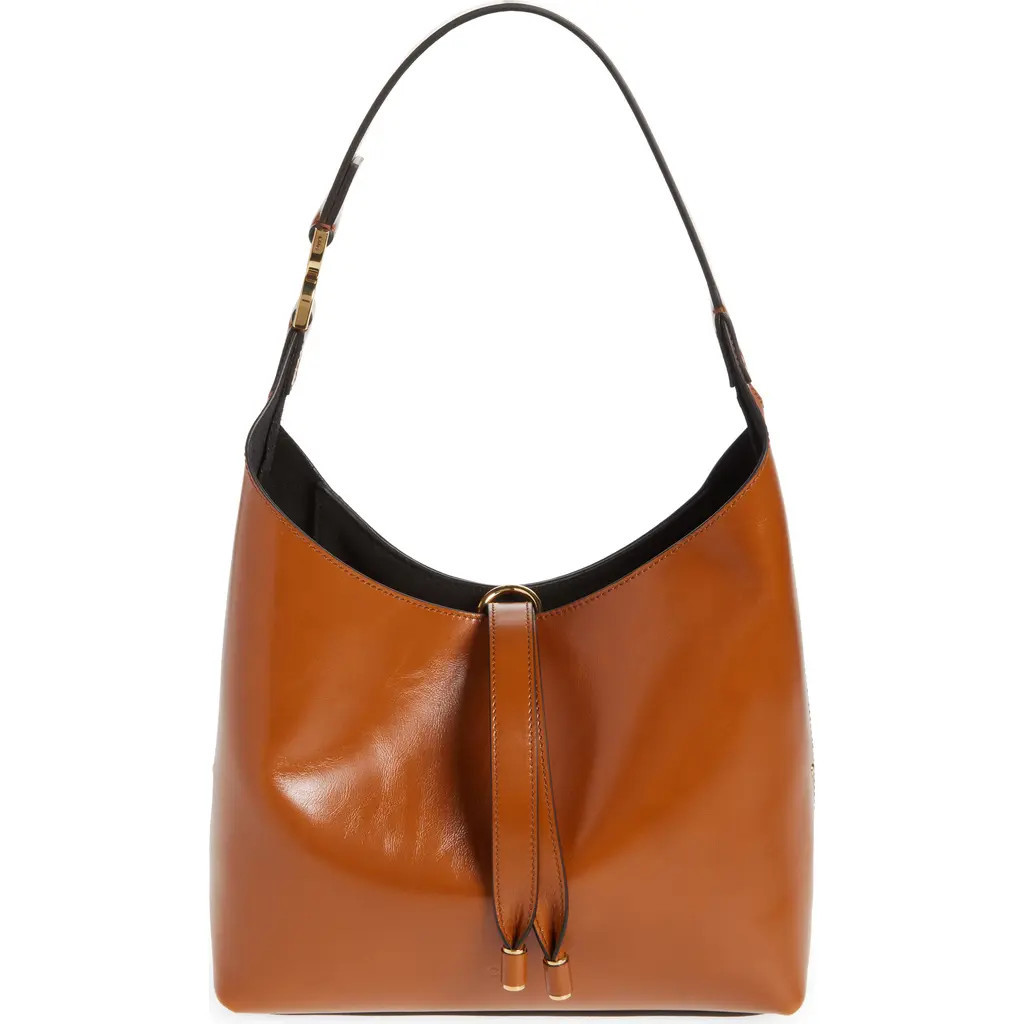 Chloé Small Marcie Leather Hobo Bag in 26M Clay Brown at Nordstrom | Nordstrom
