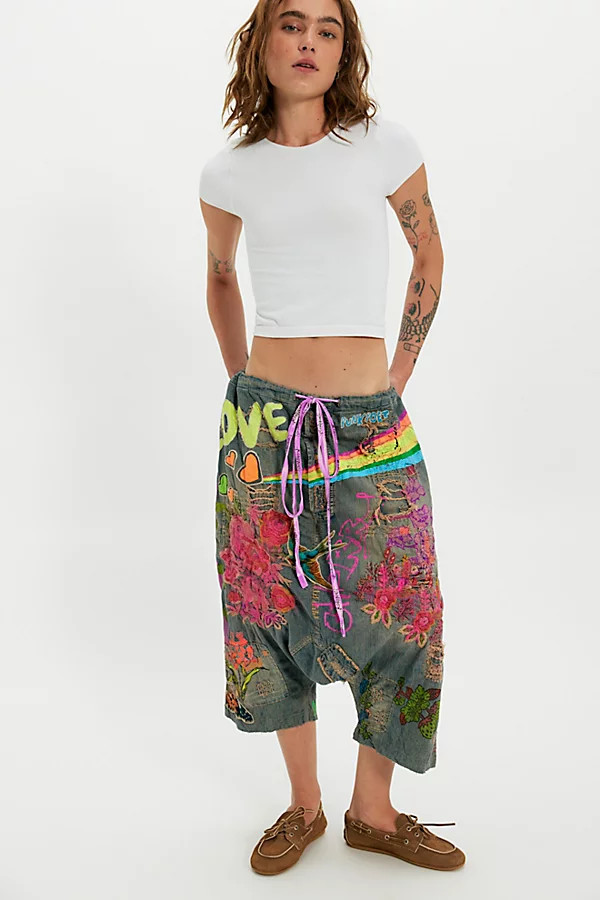 Magnolia Pearl Frankie Embroidered Shorts | Free People (Global - UK&FR Excluded)