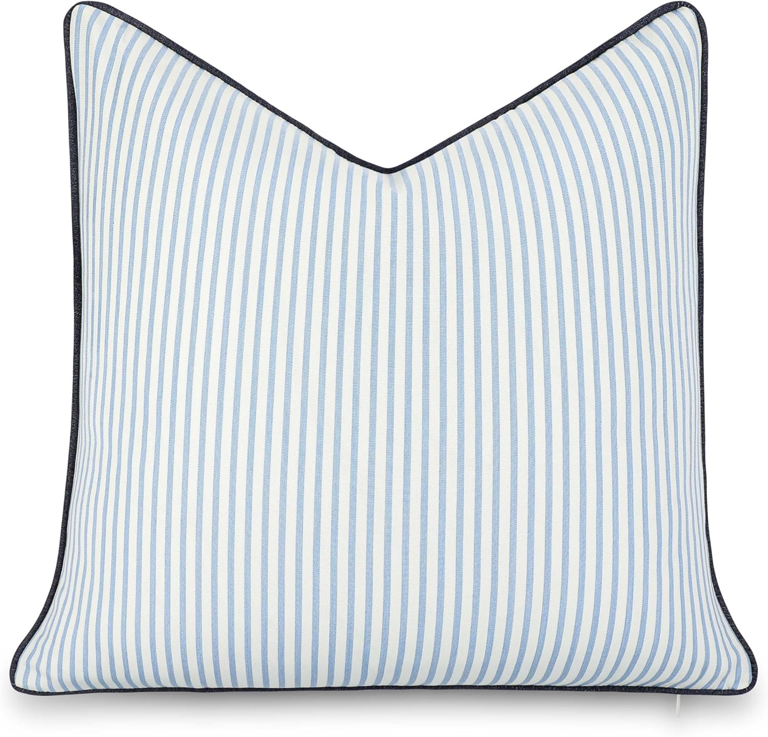 Hofdeco Premium Coastal Hampton Outdoor Performance Throw Pillow Cover Only, 20"x20" Water Repell... | Amazon (US)