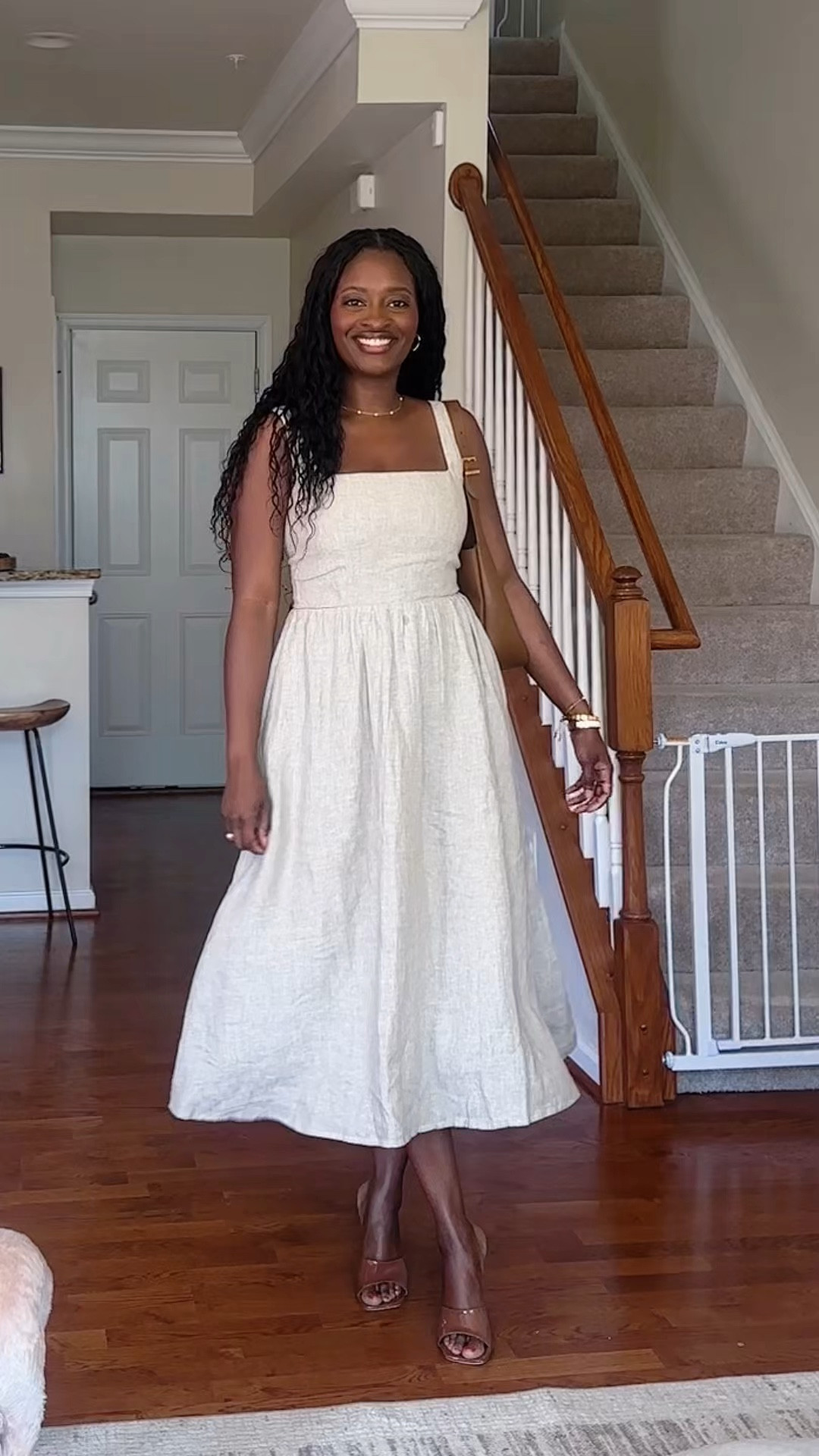 Linen dress / Quine dress / church ootd 

#LTKootd #LTKSaleAlert #LTKWedding