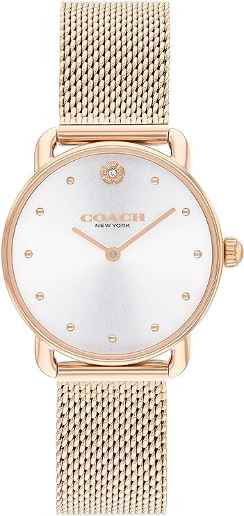 COACH Elliot Women's Quartz Watch, Water-Resistant, True Classic Design for Any Event | Amazon (US)