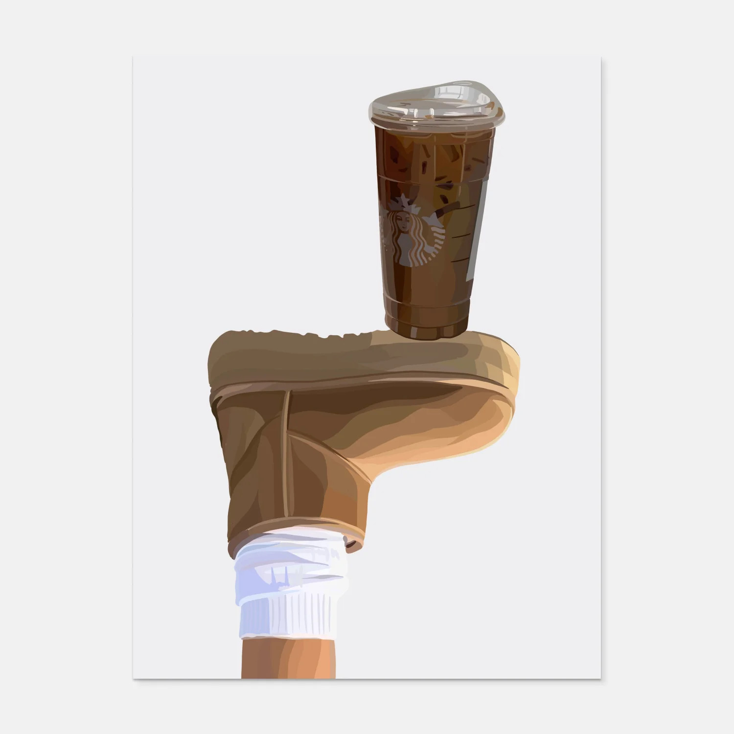 Starbucks Print by Chloe Sheftel | Dorm Essentials - Dormify | Dormify