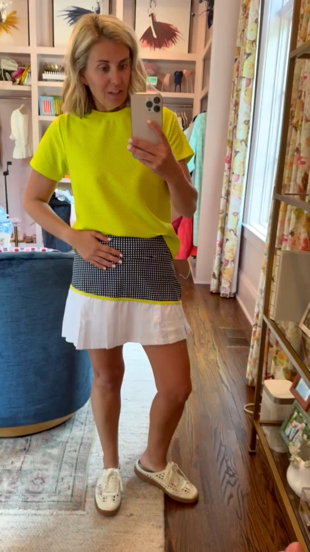 Oh girls, this is a yes!! I’m loving this skort! Exact color not available yet, but I’ll link similar. I’m wearing a small in top & skirt. 

#LTKfitnessgoals #LTKootd #LTKmomlife