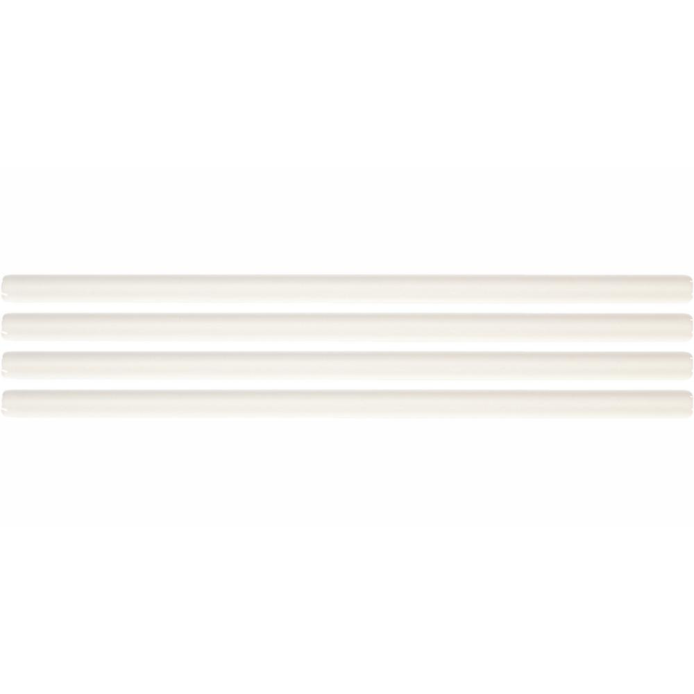 Daltile Restore Bright White 1/2 in. x 12 in. Glazed Ceramic Wall Jolly Trim Tile (0.04 sq. ft./ ... | The Home Depot