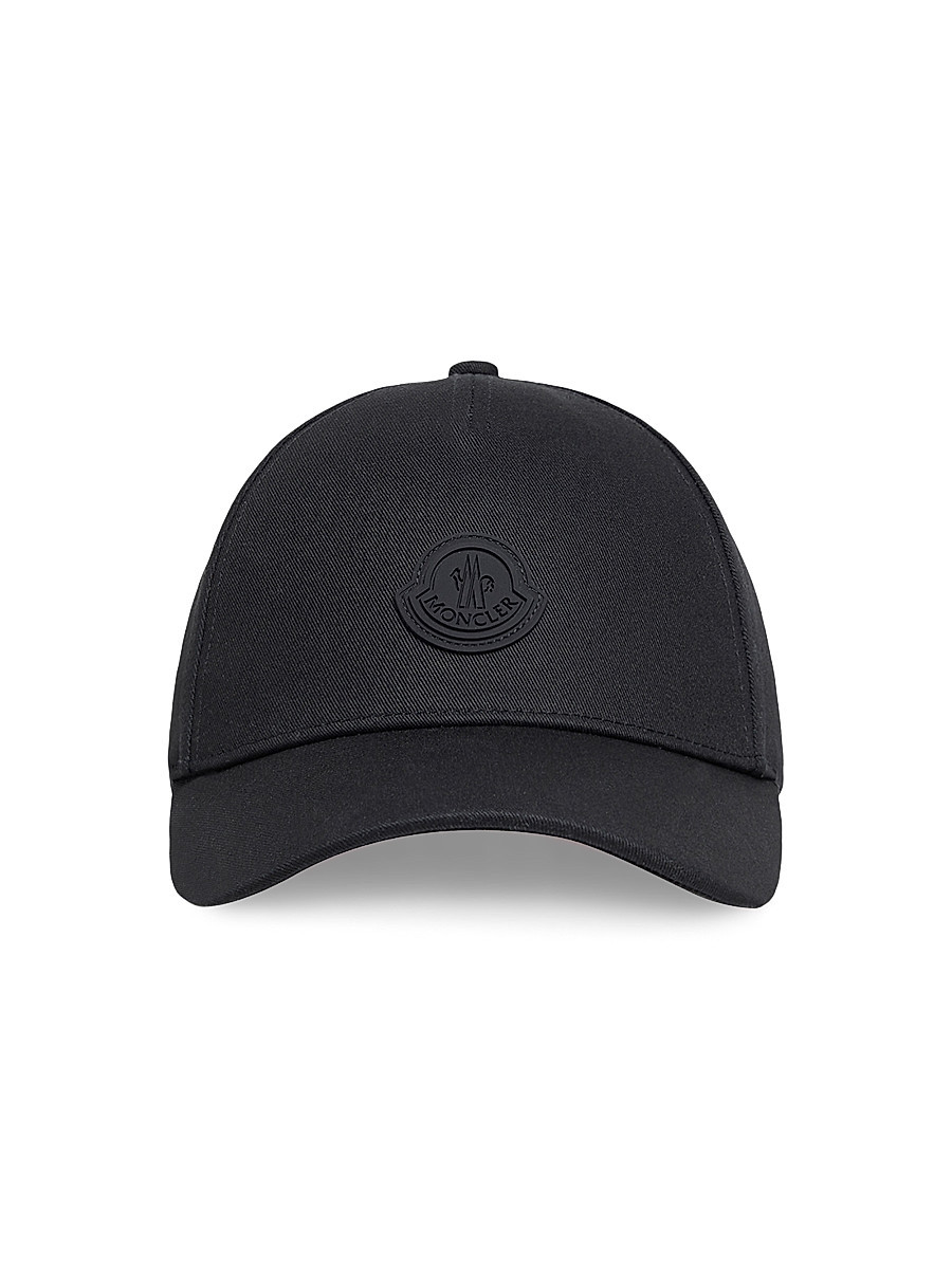Women's Baseball Hat in Cotton Gabardine - Black | Saks Fifth Avenue