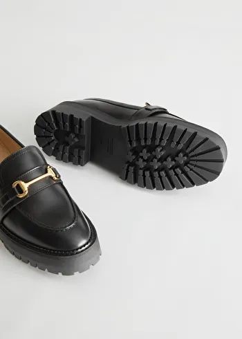 Buckled Chunky Leather Loafers | & Other Stories (EU + UK)