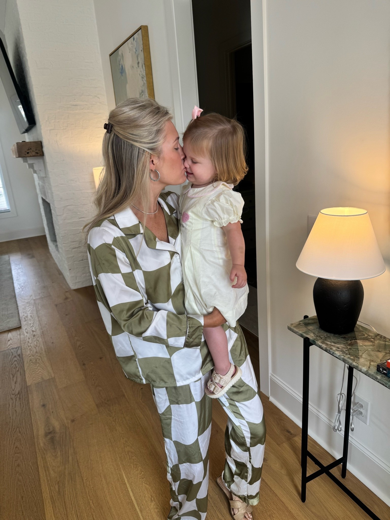 Amazon tennis necklace and pjs

#LTKmomlife