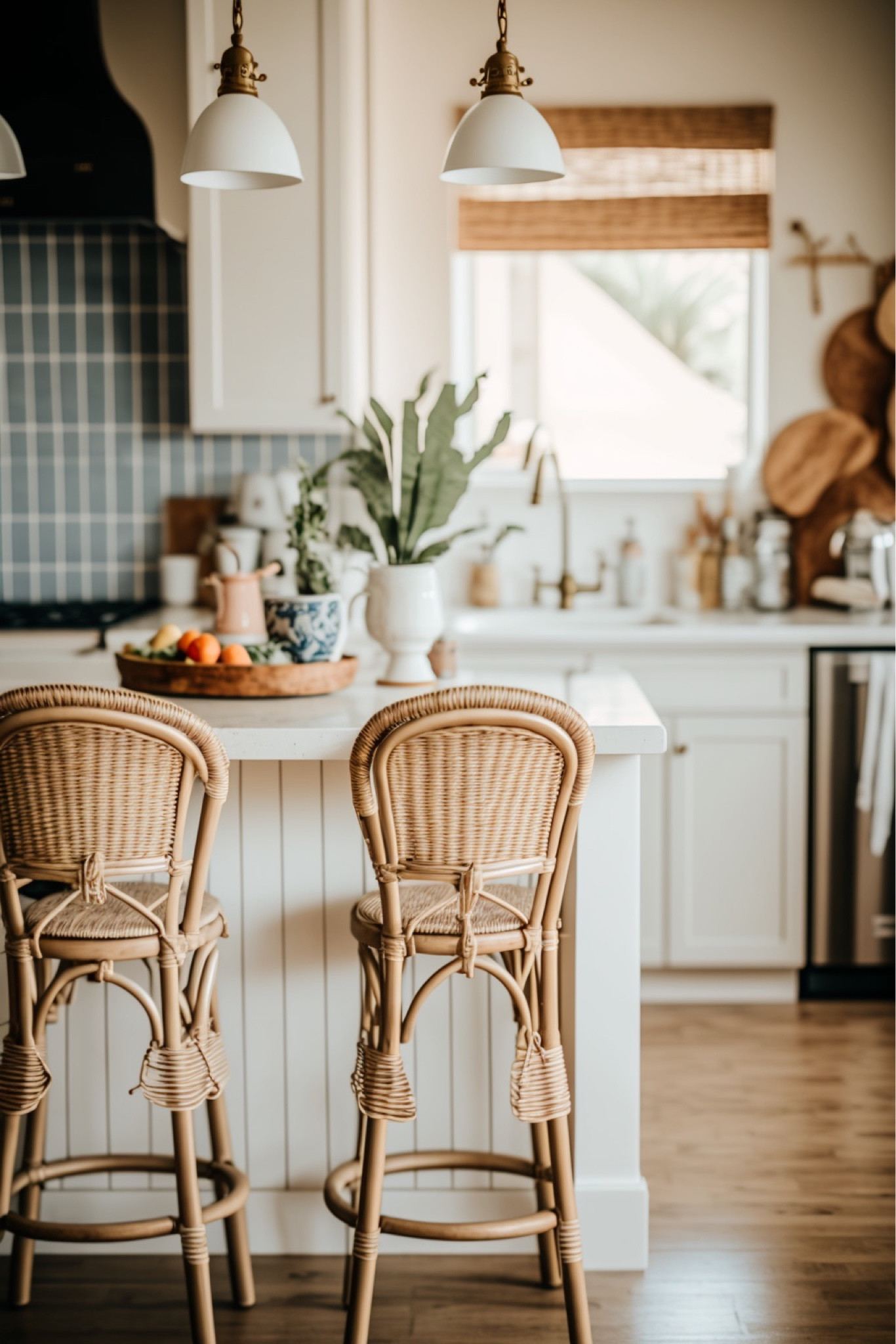 From my mind to your kitchen 👩‍🍳💭✨ Target finds to get the look of this AI-generated clean, boho, farmhouse kitchen inspo with rattan barstools #LTKAI #target #rattanbarstools #rattan #bohokitchen

#LTKhome