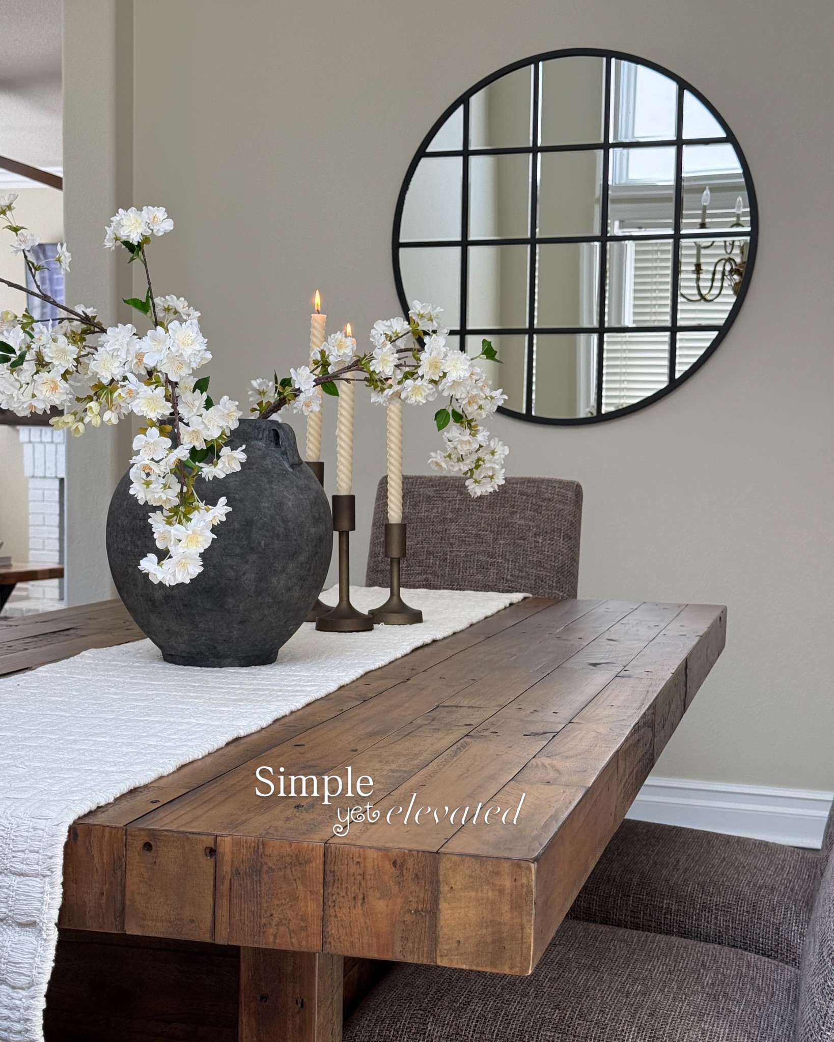 9 years with this dining room set and it’s still one of my favorites furniture pieces. The chairs are really practical, but I’m looking for some change. What’s your most loved piece that you’ve had for quite some time? 

🔗See something you like? Comment SHOP for links! 

Dining Room, Dining Room Inspo, Simple Design, Elevated

#diningroomdesign #diningroomdecor #diningroominspo #elevatedstyle #simplehomestyle

#LTKSeasonal #LTKHome