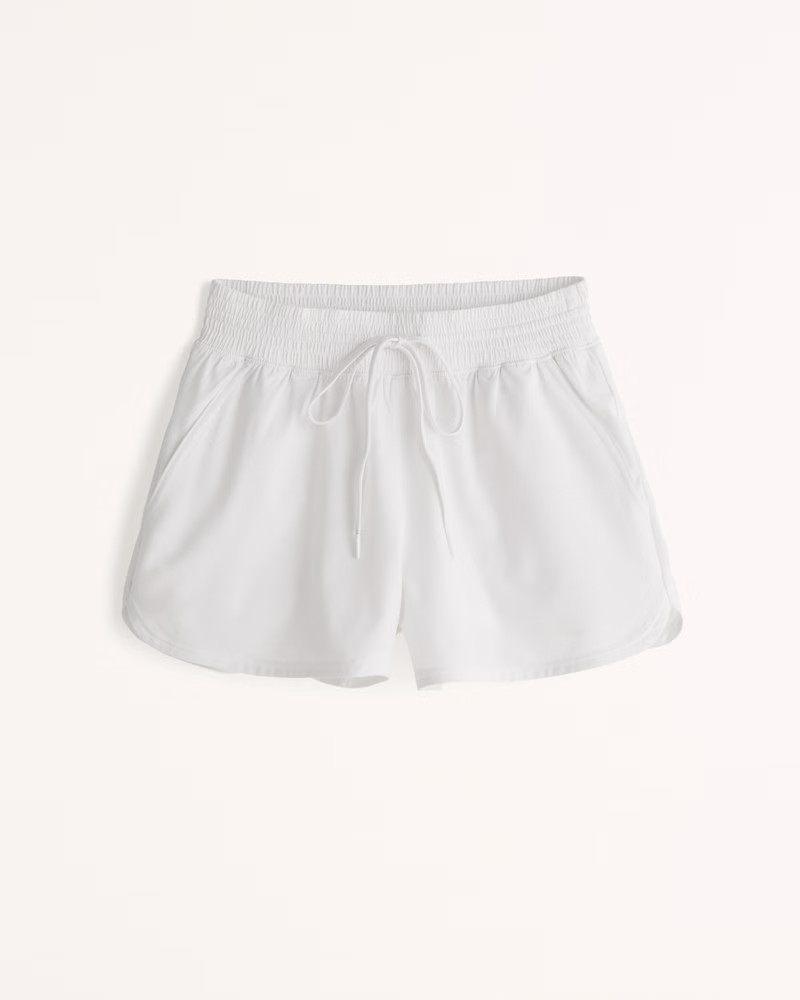 YPB motionTEK High Rise Lined Workout Short | Abercrombie & Fitch (US)