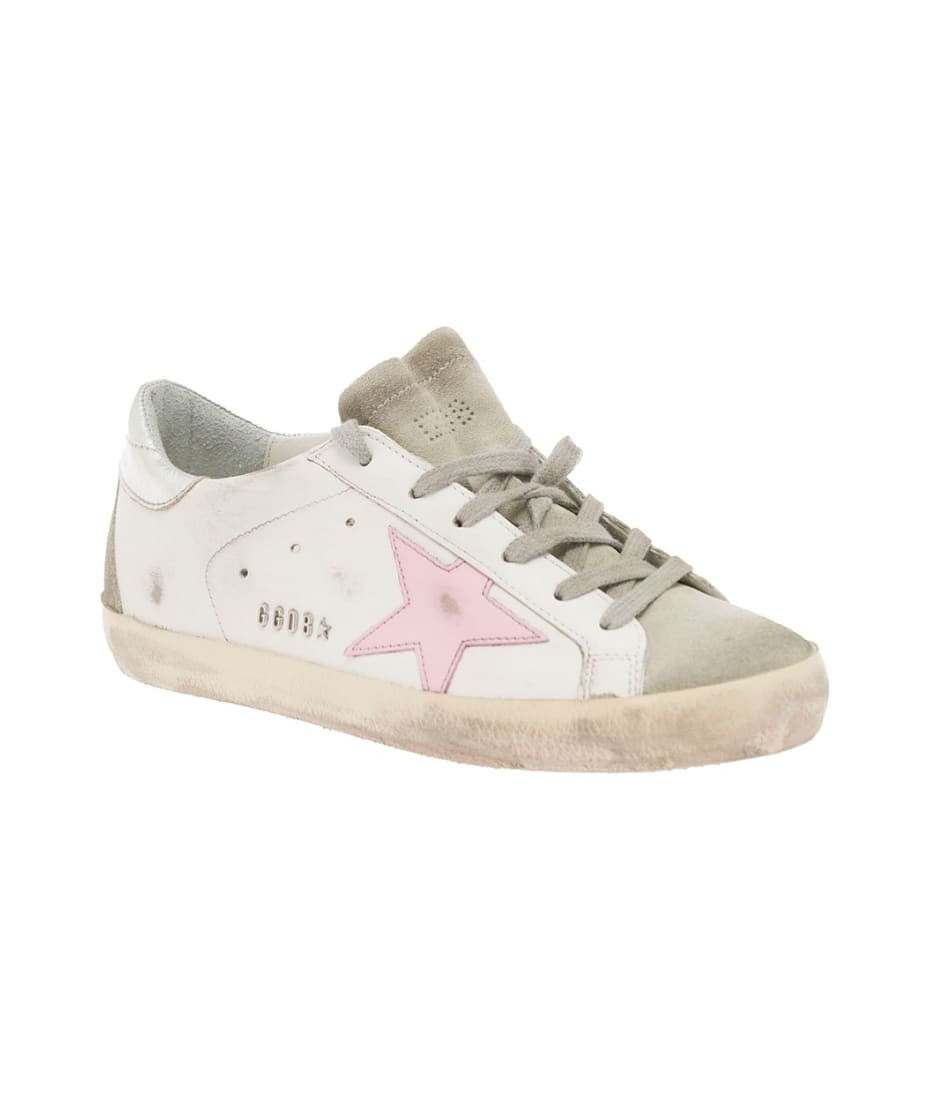 Super Star  Multicolor Leather Sneakers Golden Goose Woman | Italist.com US