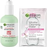 Garnier SkinActive Green Labs Hyalu-Melon Replumping Serum Cream Moisturizer with SPF 30 and Hyaluro | Amazon (US)