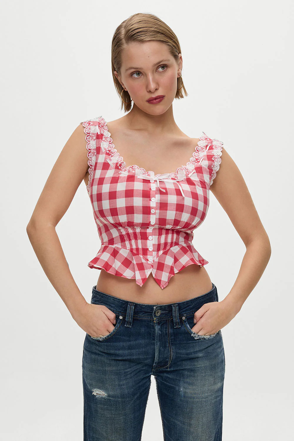 x BELLA HADID Fleetwood Top | Frankies Bikinis