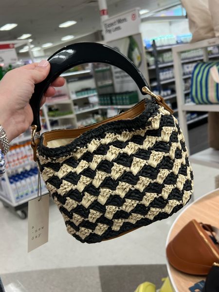 $25 Target Mini Straw Bucket Bag ☀️ woven purse, straw bag, target purses, summer outfits, summer handbag 

#LTKitbag #LTKfindsunder50 #LTKSeasonal