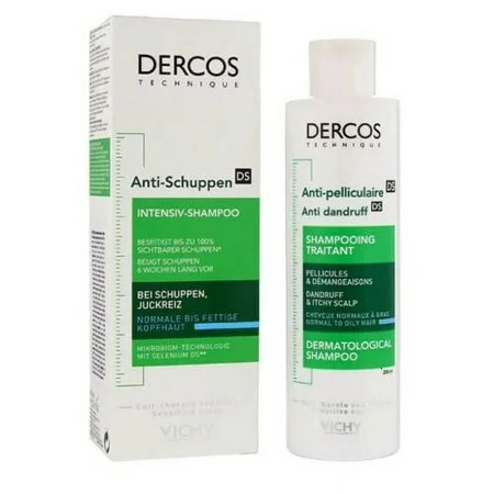 Vichy Dercos Anti Dandruff Shampoo - Normal/Oily Hair - 200ml | Walmart (US)